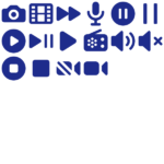 Heroicons 16 Solid Media & Player Pack