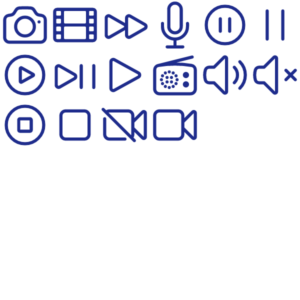 Heroicons 24 Outline Media & Player Pack