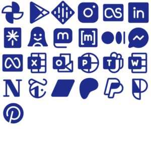 Phosphor Fill Social & Brands Pack Vol. 2