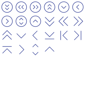 Phosphor Thin Caret Pack