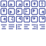 Tabler Outline Align Pack
