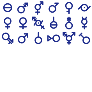 Tabler Outline Gender Pack