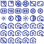 Tabler Outline Media & Player Pack Vol. 1